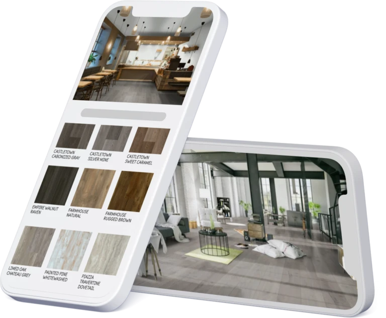 A flooring and door store case study hero graphic
