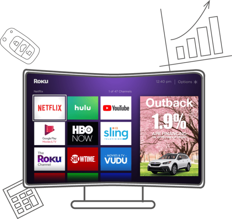 Connected TV Advertising Service