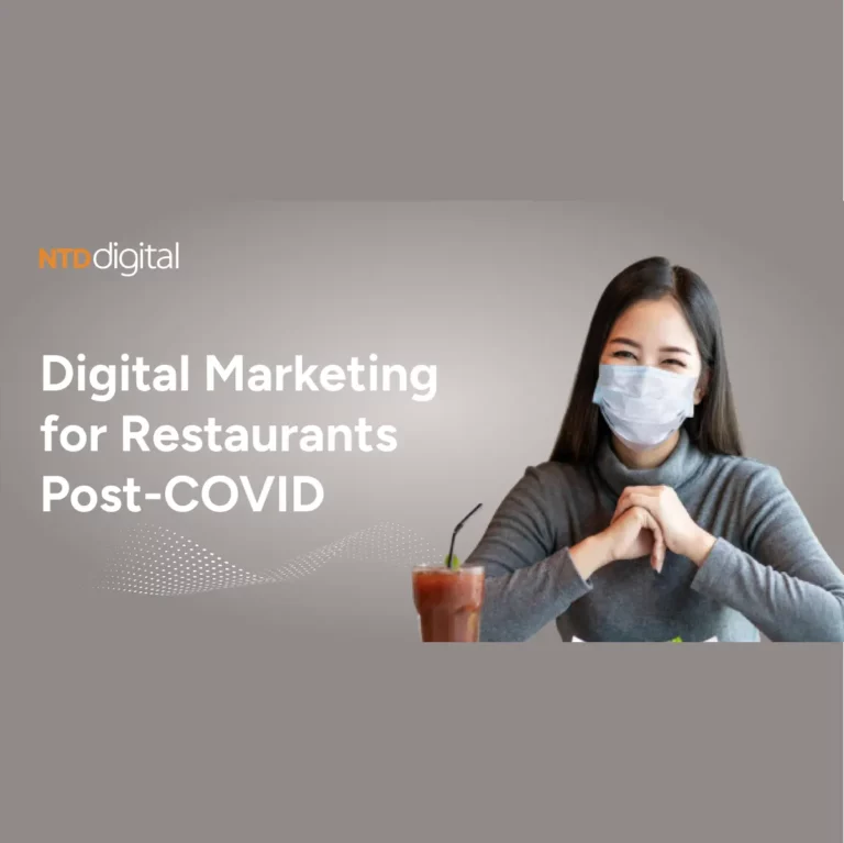 Digital Marketing for restaurants Post-covid