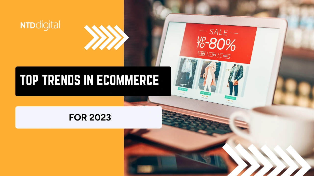 Top trends in eCommerce for 2023 blog cover