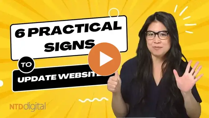 6 Practical Signs to Update Websites for Better Website Ranking! | NTD Digital