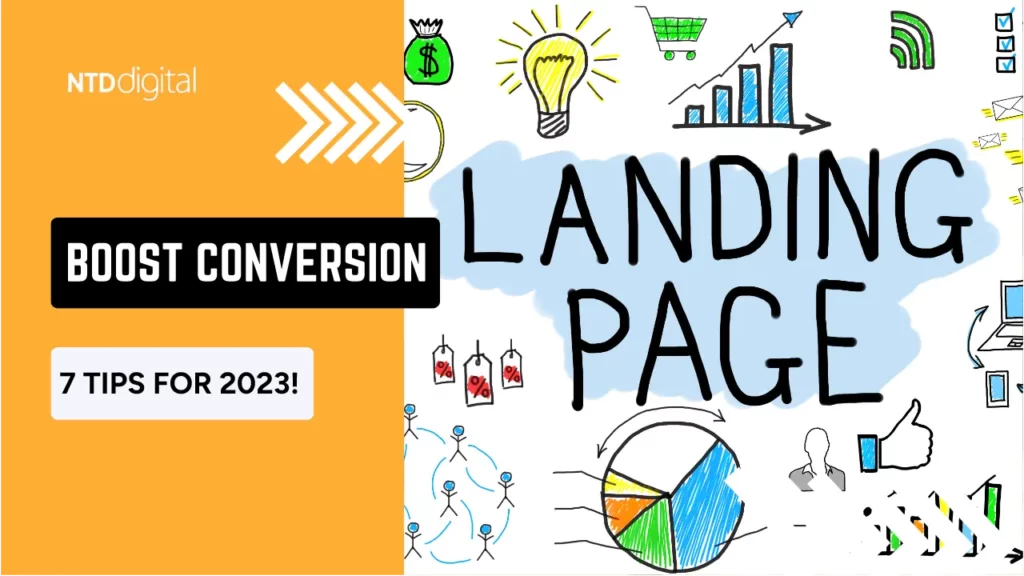 7 Best Practices to Boost Landing Page Conversion Rate in 2023 blog cover