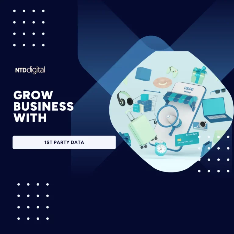 Grow business with 1st party data